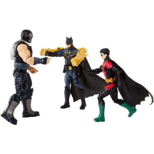 DC BATMAN MISSIONS BATMAN & ROBIN vs. BANE Figures 3-Pack 1