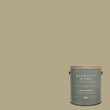 Magnolia Home by Joanna Gaines Classic Interior Wall Ceiling Trim Paint and Primer Satin Finish 1 Gallon - JUNIPER TREE