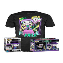 Funko DC Comics Pop! & tee Box Batman 89 Joker with Speaker Size S Shirts