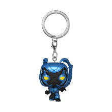 Funko Pop! Schlsselbund: DC - Blauer Kfer - Blauer Kfer Neuheit Keyring - Sammlerstckbare Mini -Figur - Strumpffller - Geschenkidee - Offizi