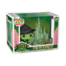 Funko POP Town: Wicked - Elphaba with The Emerald City - Collectable Vinyl Figure - Gift Idea - Official Merchandise - for Kids & Adults - Movies