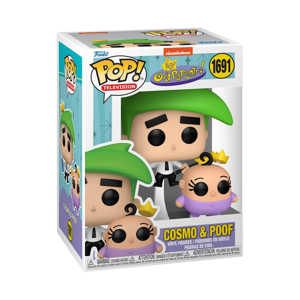 Photos - Action Figures / Transformers Funko Pop&Buddy: Fairly Odd Parents - Cosmo and Poof - Collectable Vinyl Figure - Gift Idea - Official Merchandise - Toys fo