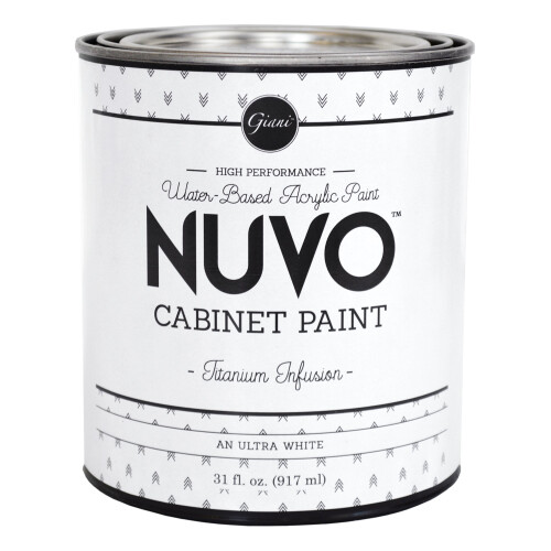 Nuvo Cabinet Paint (Titanium Infusion) Quart 1