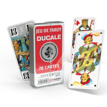 Ducale Le jeu Franais Tarot-Spiel, 78 Karten ab 6 Jahren, Kunststoffbox, mehrfarbig