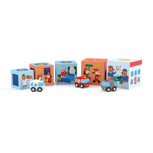 Djeco Blocks & Towers Topanicar 2