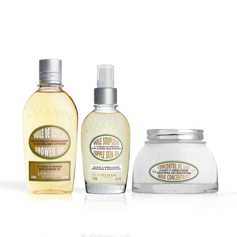 L'occitane Almond Beauty Trio 18.70-image