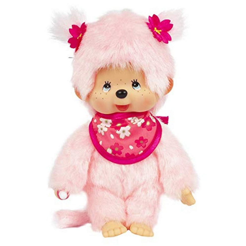 Bandai Monchhichi 24289 20 Cm Pink Sakura Girl Doll