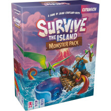 Survive The Island Monster Pack Board Game Expansion - Add 3 News Monsters to Your Game! Fun Strategy Game for Kids & Adults Ages 8+ 2-5 Player
