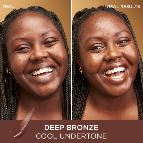 IT Cosmetics CC+ Nude Glow (Deep Bronze) - Medium Coverage Foundation met SPF 40 & Glow Serum 1