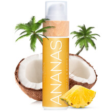 COCOSOLIS ANANAS Tanning Bed Lotion Accelerator - Organic Tanning Lotion with vitamin E & Pineapple Scent ? Tanning Oil Enhancer For a Rich Choco