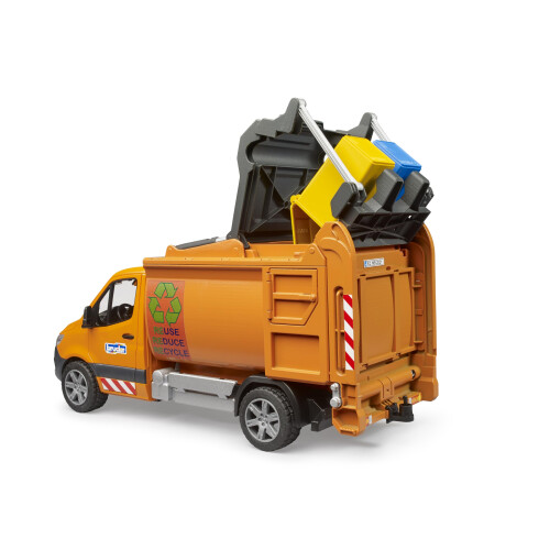 Bruder Bruder 02682 MB Sprinter Garbage Service W Garbage Canss 2
