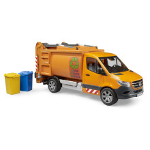 Bruder 02682 MB Sprinter Garbage Service W smieciowe puszki