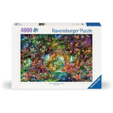 Ravensburger - De verborgen wereld van de feen - Legpuzzel van 4000 stukjes - Fantastische mythische scne in verbluffend heldere details - Inli