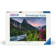 Ravensburger Prachtige Mountain Vibes puzzel van 4000 stukjes | Perfecte uitdaging voor ervaren puzzelaars | Gecertificeerd door de Forest Stewar