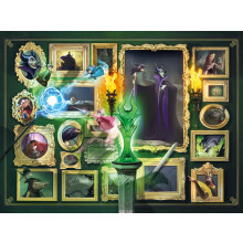 Ravensburger Disney Villainous: Malificent en Figurine 1000-delige puzzel voor volwassenen - 12001109 - Handgemaakt gereedschap Gemaakt in Duitsl