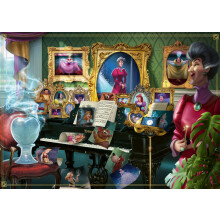 Ravensburger Disney Villainous: Lady Tremaine Puzzle de 1000 Piezas para Adultos - Hecho a Mano en Alemania