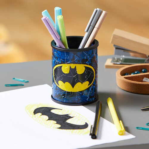 Ravensburger Quebra-cabea 3D Ravensburger Batman Pencil Cup para crianas - cada pea  nica, peas que se encaixam perfeitamente 1