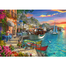 Ravensburger Puzzle Grandioso Grecia | 1000 Pezzi per Adulti | Pezzi Unici e Perfettamente Adatti | Tecnologia Softclick | Antiriflesso