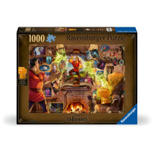 Ravensburger Disney Villainous: Gaston en beeldje 1000-delige puzzel voor volwassenen - 12001125 - Handgemaakt gereedschap Gemaakt in Duitsland E