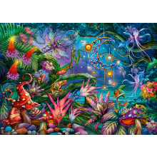 Ravensburger Rainbow Reverie 1000 Teile Puzzle | Verzauberte Gartenszene von Ciro Marchetti
