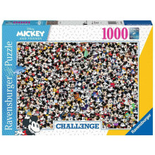 Ravensburger Disney Mickey Challenge 1000 Stuk Puzzel voor Volwassenen - 16744 - Elke Puzzelstuk is Uniek