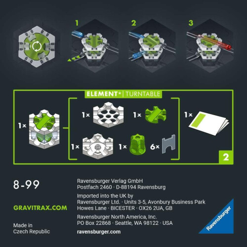 Ravensburger GraviTrax Pro - Eléments d'extension : Turntable 1