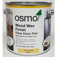 Osmo Wood Wax Finitura extra sottile 1101 Clear - 2,5 litri