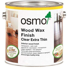 Finitura a cera per legno Osmo extra sottile 1101 trasparente - 0,125 litri