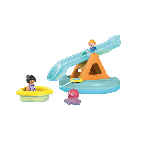 PLAYMOBIL PLAYMOBIL Junior Aqua: Wasserwippe mit Boot 1