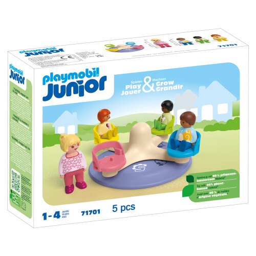 PLAYMOBIL PLAYMOBIL Junior: Cijferdraaimolen