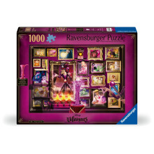 Disney Villainous: Dr.Facilier en beeldje 1000-delige puzzel voor volwassenen - elk stukje is uniek Softclick-technologie betekent dat de stukjes
