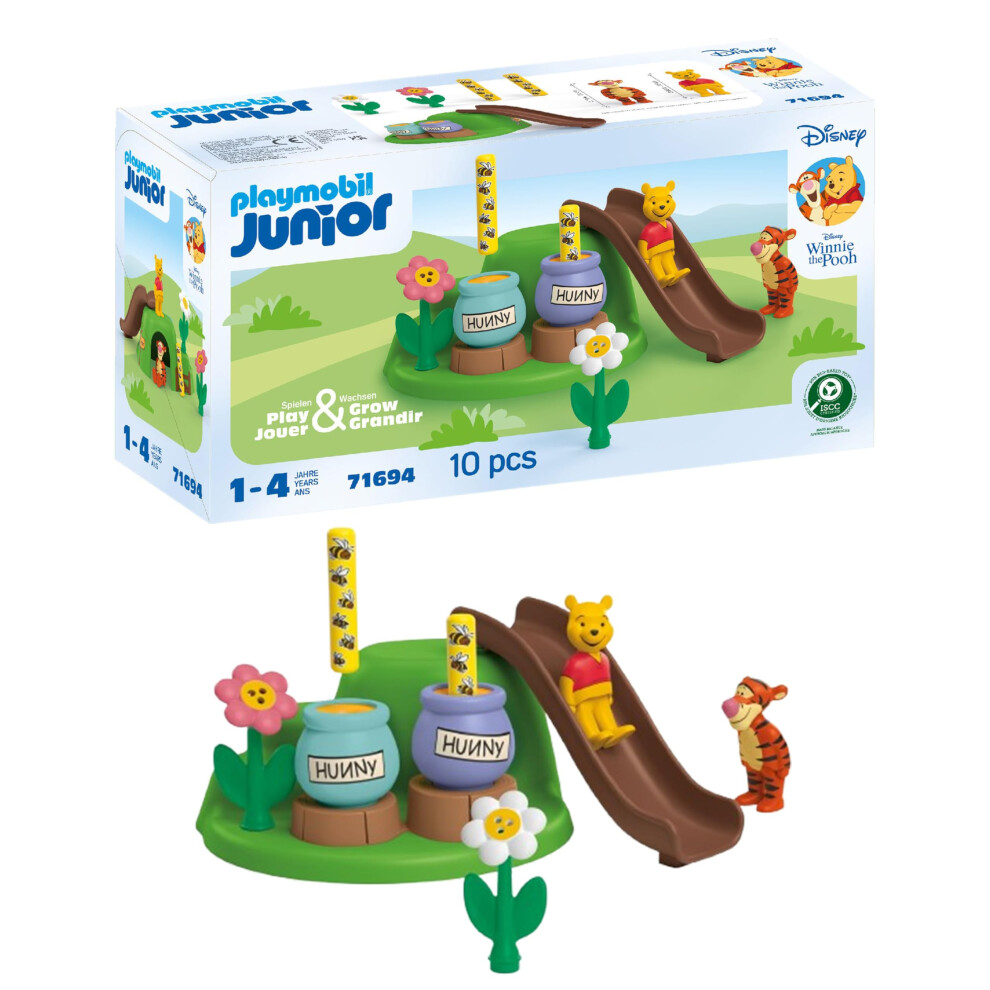 Playmobil Junior & Disney: Winnie The Pooh's & Tigger's Bee Garden