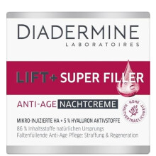Diadermine Lift + Superfiller Hyaluron Anti-Age Nachtcrme - 1.76 Fl.oz (50 ml)