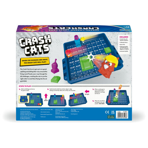 ThinkFun Thinkfun Crash Cats: The Super Fun Spring Loaded Logic Game for Children 8 2