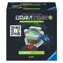 Ravensburger GraviTrax PRO: Splitter Zubehör | Murmelbahn und STEM Spielzeug für Kinder ab 8 Jahren