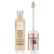 Catrice | Corretivo True Skin High Cover (090 | Cool Espresso) |  prova d'gua e leve para aparncia suave e fosca | Com cido hialurnico e dur