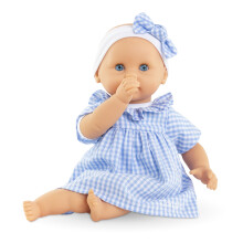 Boneca Corolle Premier Poupon Clin com corpo macio e acessrios para crianas de 3 anos ou mais brinquedo interativo