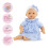 Mijn Eerste Pop Baby Knuffel Milly 30cm 3