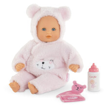 Corolle My First Baby Doll Kuscheliger Teddybr, 12 Zoll, weiches Plschspielzeug fr Kleinkinder und Kinder ab 18 Monaten