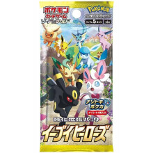 Pokemon Gioco di Carte Giapponese Eevee Heroes S6a Pacchetto Booster (5 Carte Per Pacchetto) - 1 Pacchetto