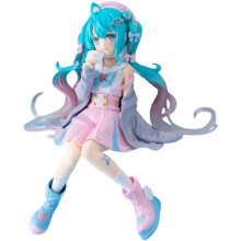 FURYU Corporation-Hatsune Miku Noodle Topper Figura-Figura grigio marinaio Ver.-