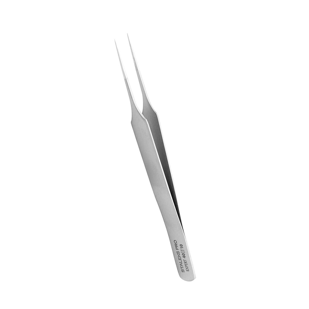 Staleks Eyelash Tweezers Expert Te-40/10 (Type 10)