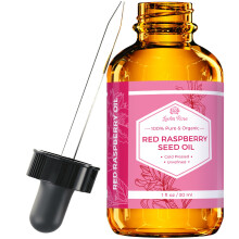 Leven Rose Biologische Rode Frambozenzaadolie 1 oz - Natuurlijk met Antioxidanten, Vitamine E en A