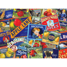 RoseArt  Smithsonian Archives Collection  Etiketten fr Obstkisten  1000-teiliges Puzzle fr Erwachsene