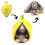 LES D'GLINGOS Flipetz Rocket The Mouse Plushie - Reversvel limo para mouse 2 em 1 bicho de pelcia - 8,5 polegadas para crianas transformando 1