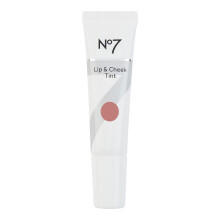 No7 Lip & Cheek Tint Coral Rose - Lehk barva na rty a tvre pro ruov rty a tvrenka Natural Face - Vcecelov make-up na rty a tvre (10 ml)