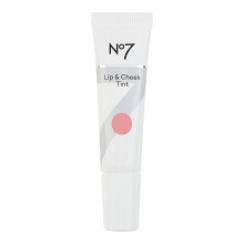 No7 Lip & Cheek Tint - Cherry Blossom - Lehk barva na rty a tvre pro ruov rty a tvrenka Natural Face - Vcecelov make-up na rty a tvre (10 ml