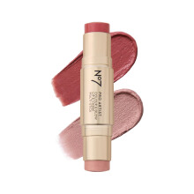 No7 Pro Artist Color & Glow Cream Blush Stick - Duln tvrenka na tvre Oci a rty - Dodv jemne zaostren jas a nastavitelnou barvu - Broskvov kor