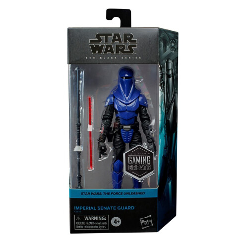 Star Wars Star Wars The Black Series Gaming Greats Exclusivo boneco de ao de 6 polegadas - Guarda Imperial do Senado (Azul) 1