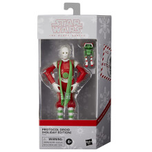 Figura Droid di Star Wars Black Series Holiday Protocol